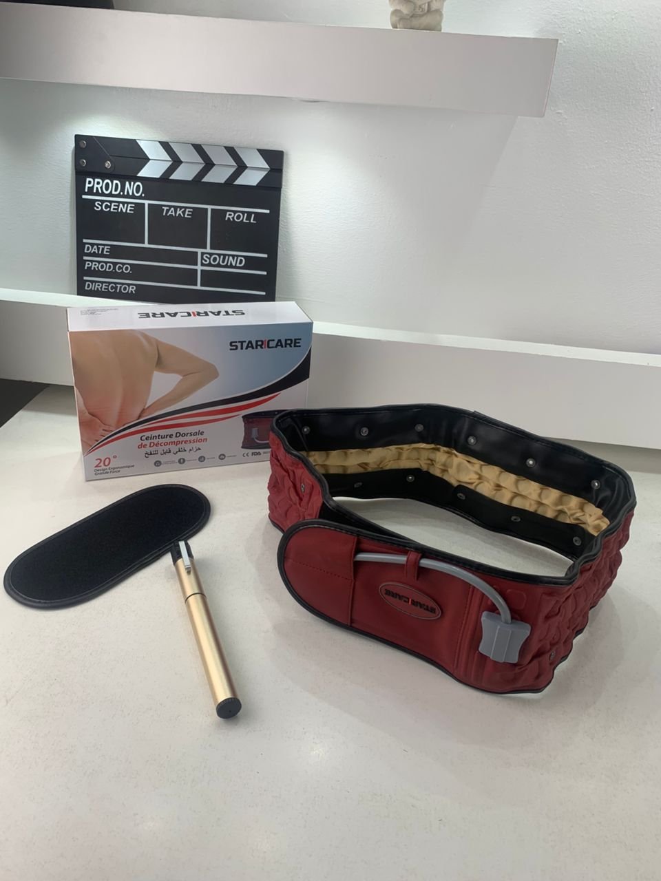 ceinture dorsale de décompression |  حزام الظهر مساعدة على الاسترخاء – Image 4