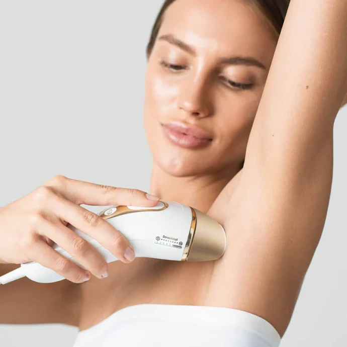 Braun Epilateur Silk Expert Pro 5 - Smart IPL - Blanc Gold – Image 3