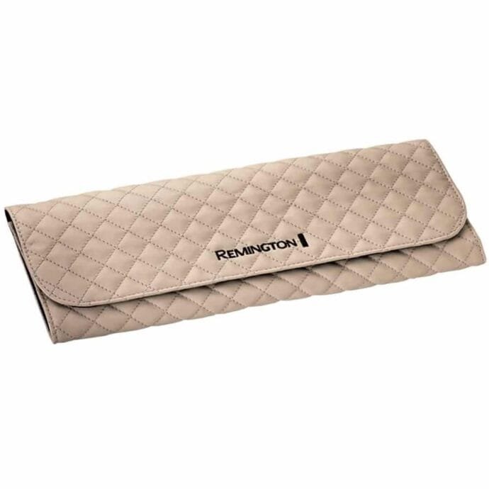 Remington Lisseur Cheveux [Innovation: Capteur de Protection contre la chaleur] Keratin Therapy (Soin Kératine & Huile d'Amande, Céramique, Ecran LCD, 160-230°C, pochette) Fer à lisser S8593 – Image 4